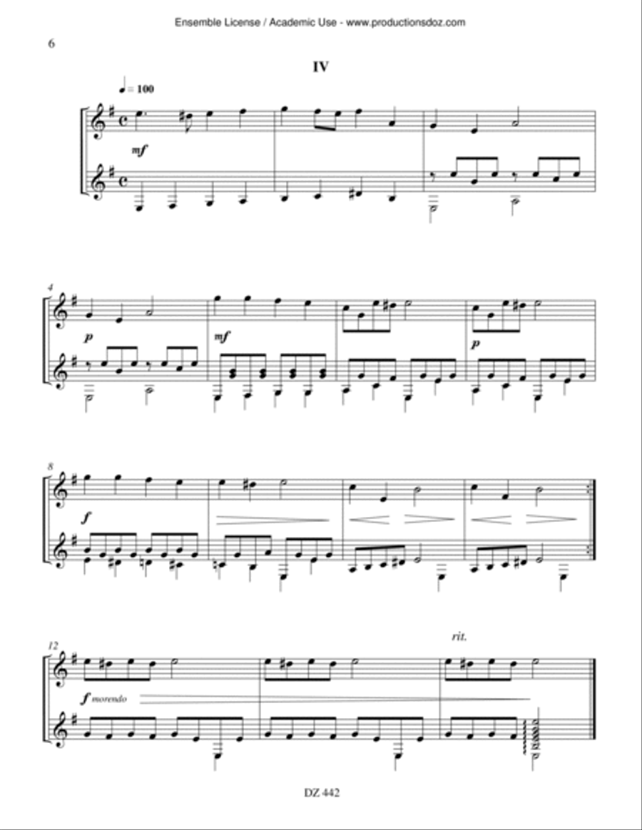 Le cercle magique Classical Guitar scores gallery preview page 6