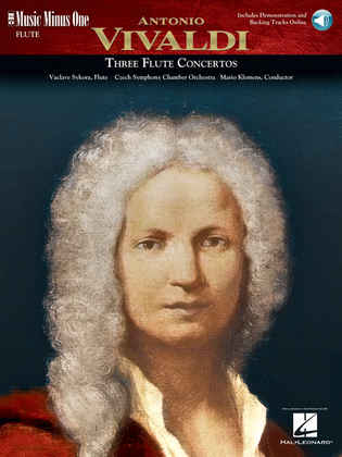 Book cover for Vivaldi Flute Concerti in D Major (RV429); G Major (RV435); A Minor (RV440)