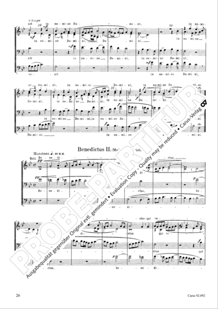 Missa Papae Marcelli Choir scores gallery preview page 23