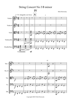 String Concerto No.3 - 4th movement - Bb minor