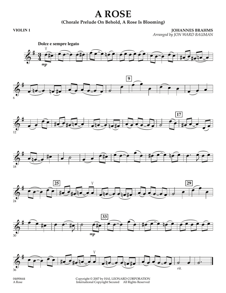 A Rose (Chorale Prelude on 