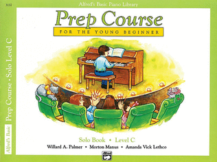 Book cover for Alfred's Basic Piano Prep Course Solo Book, Book C