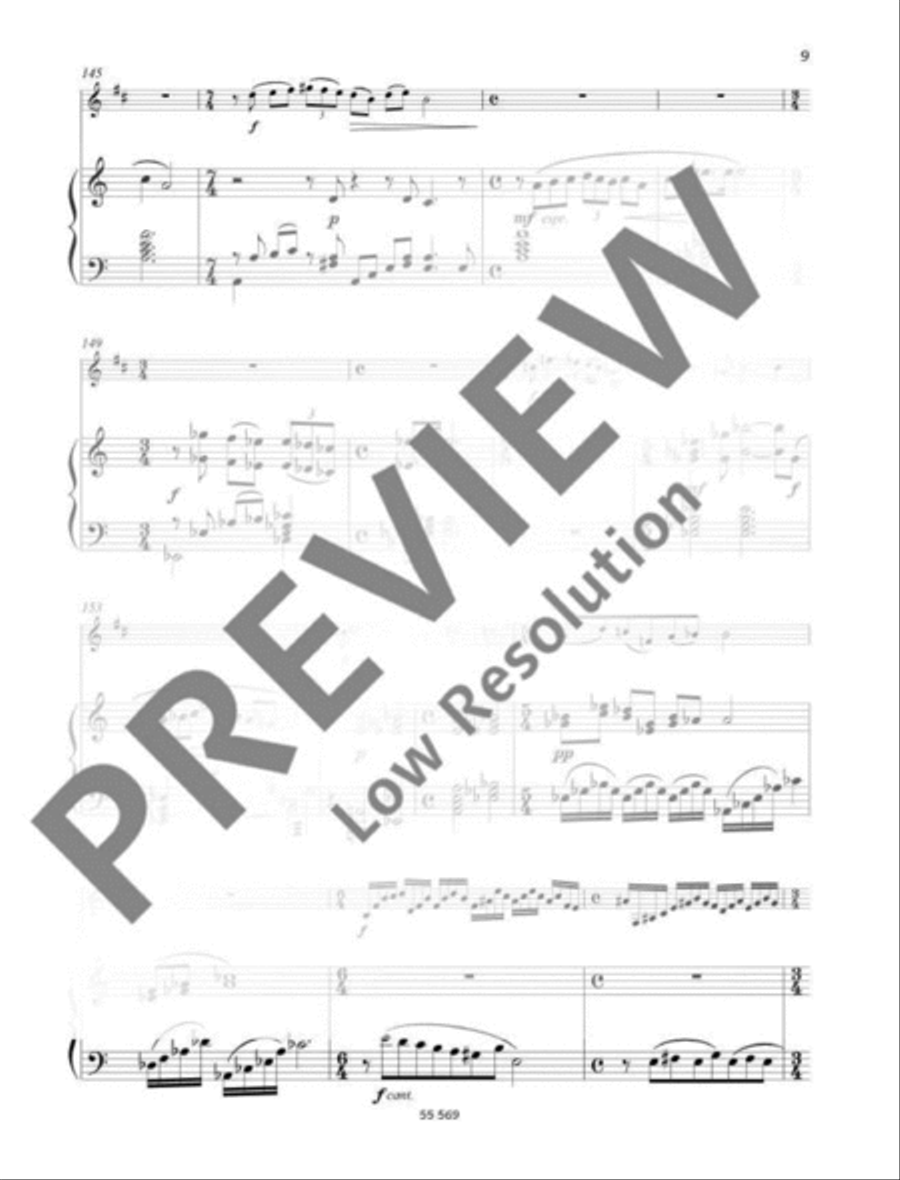 Rhapsody Clarinet scores gallery preview page 16