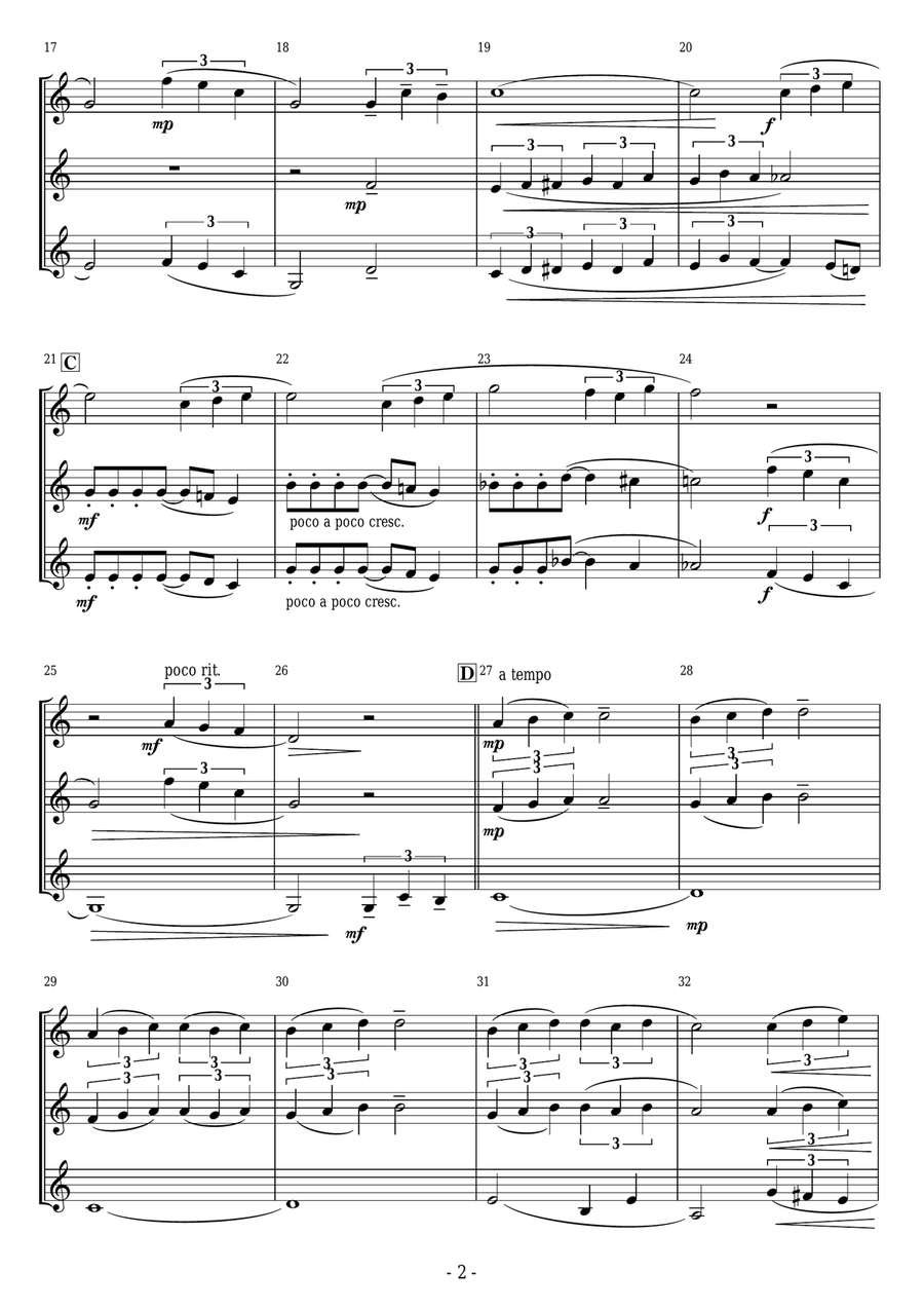 Part Of Your World Woodwind Trio scores gallery preview page 2