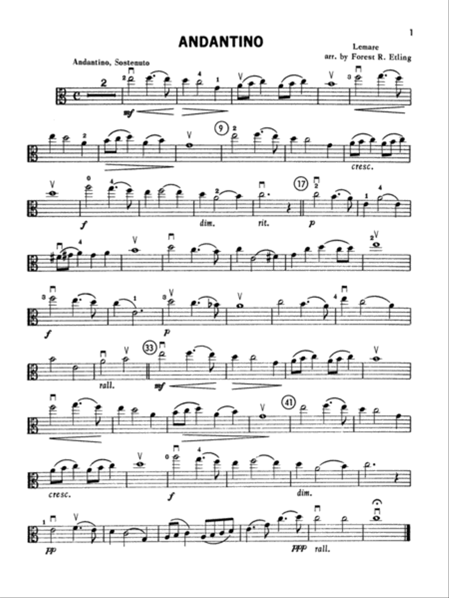 Solo Time for Strings, Book 4 Chamber Orchestra scores gallery preview page 4