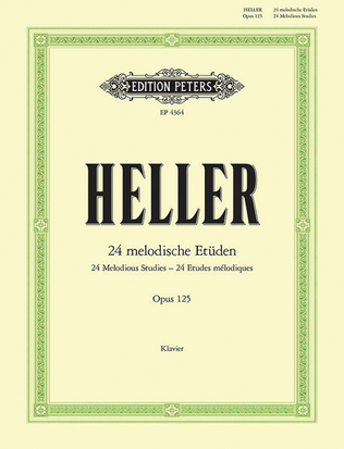 Book cover for 24 Melodious Studies Op. 125