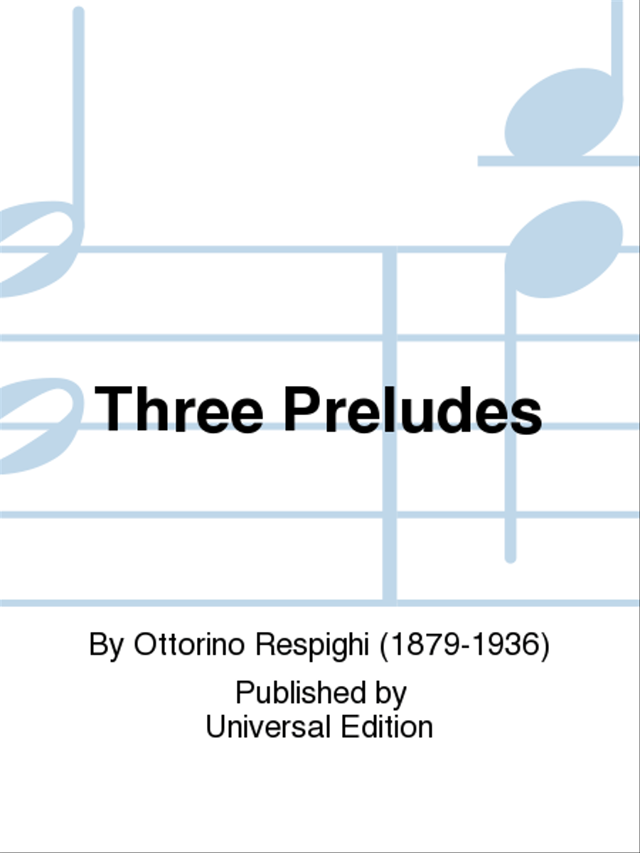 Three Preludes Three Preludes School and Community scores gallery preview page 1