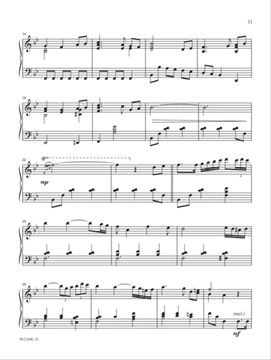 Risen Indeed! Piano Solo scores gallery preview page 18