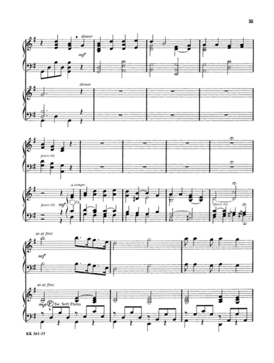 Festival Of Carols For Organ and Piano Vol 2