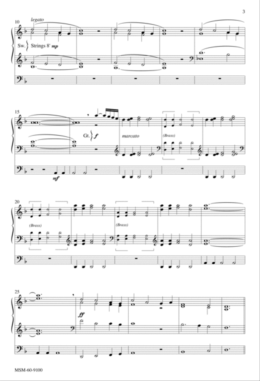 At the Name of Jesus At the Name of Jesus 4-Part scores gallery preview page 3