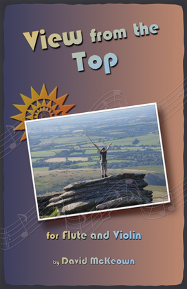 Book cover for View From The Top, for Flute and Violin Duet