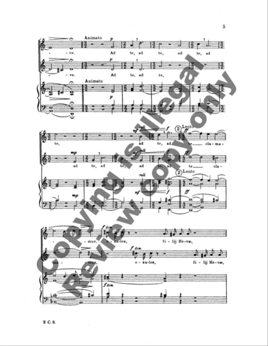 Salve Regina 2-Part scores gallery preview page 9