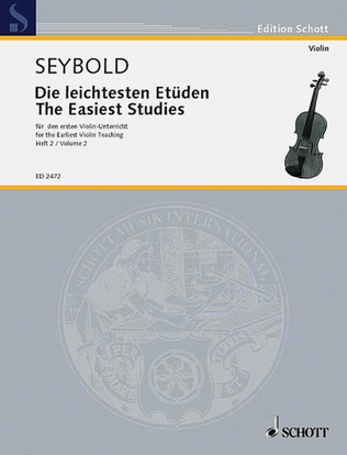 Easiest Violin Etudes Vol. 2