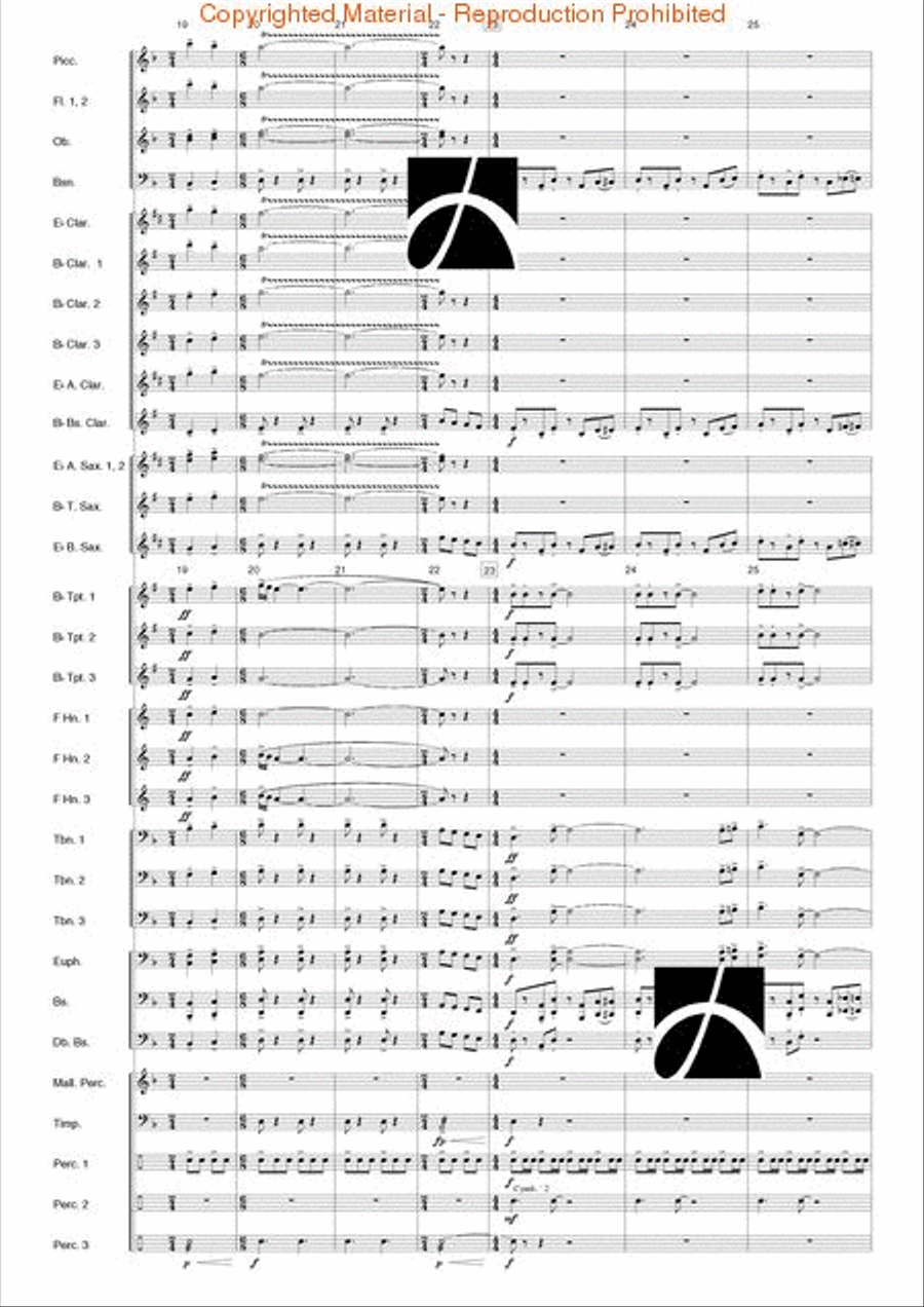 Virginia Concert Band scores gallery preview page 5