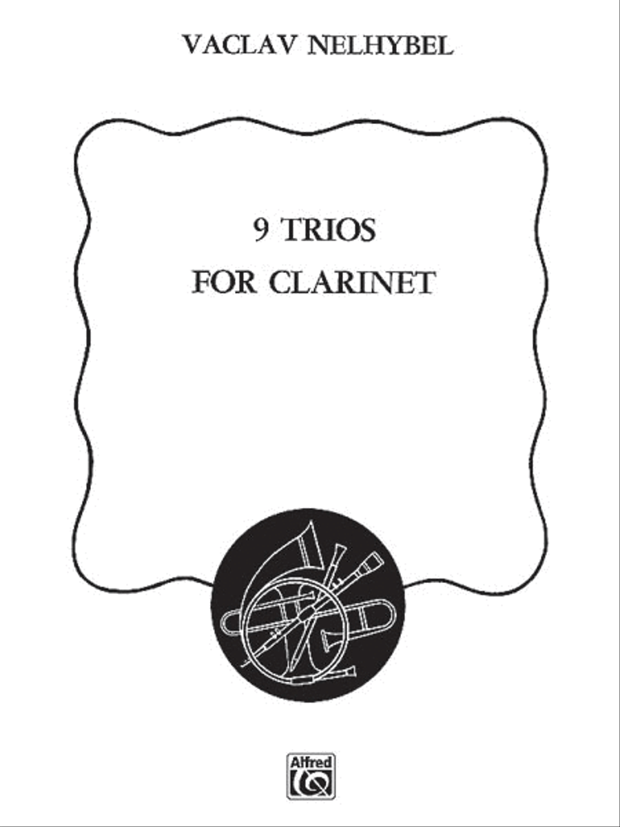 Nine Trios Clarinet Trio scores gallery preview page 1