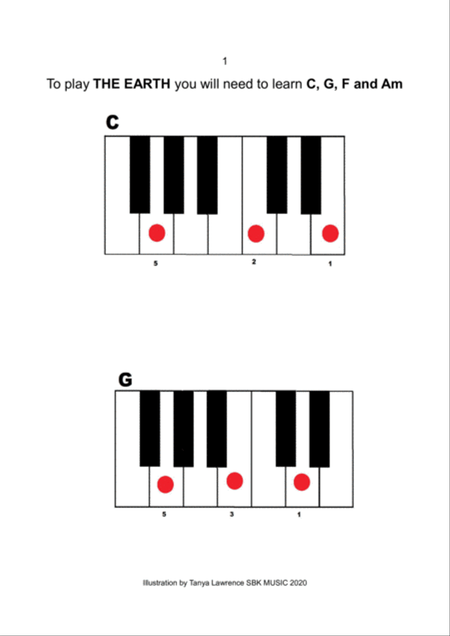 Astronomy! Easy Piano scores gallery preview page 2