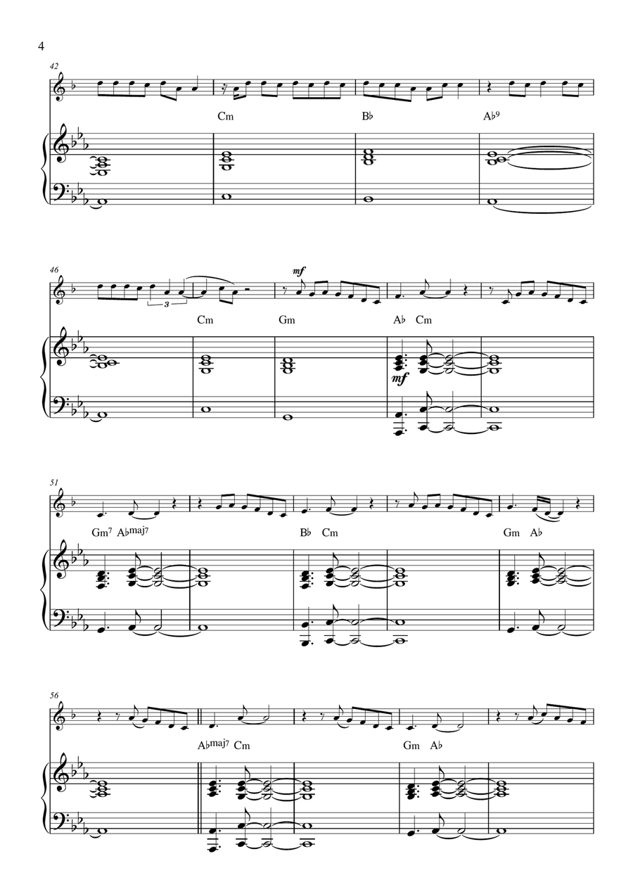 Bruises Clarinet Solo scores gallery preview page 4