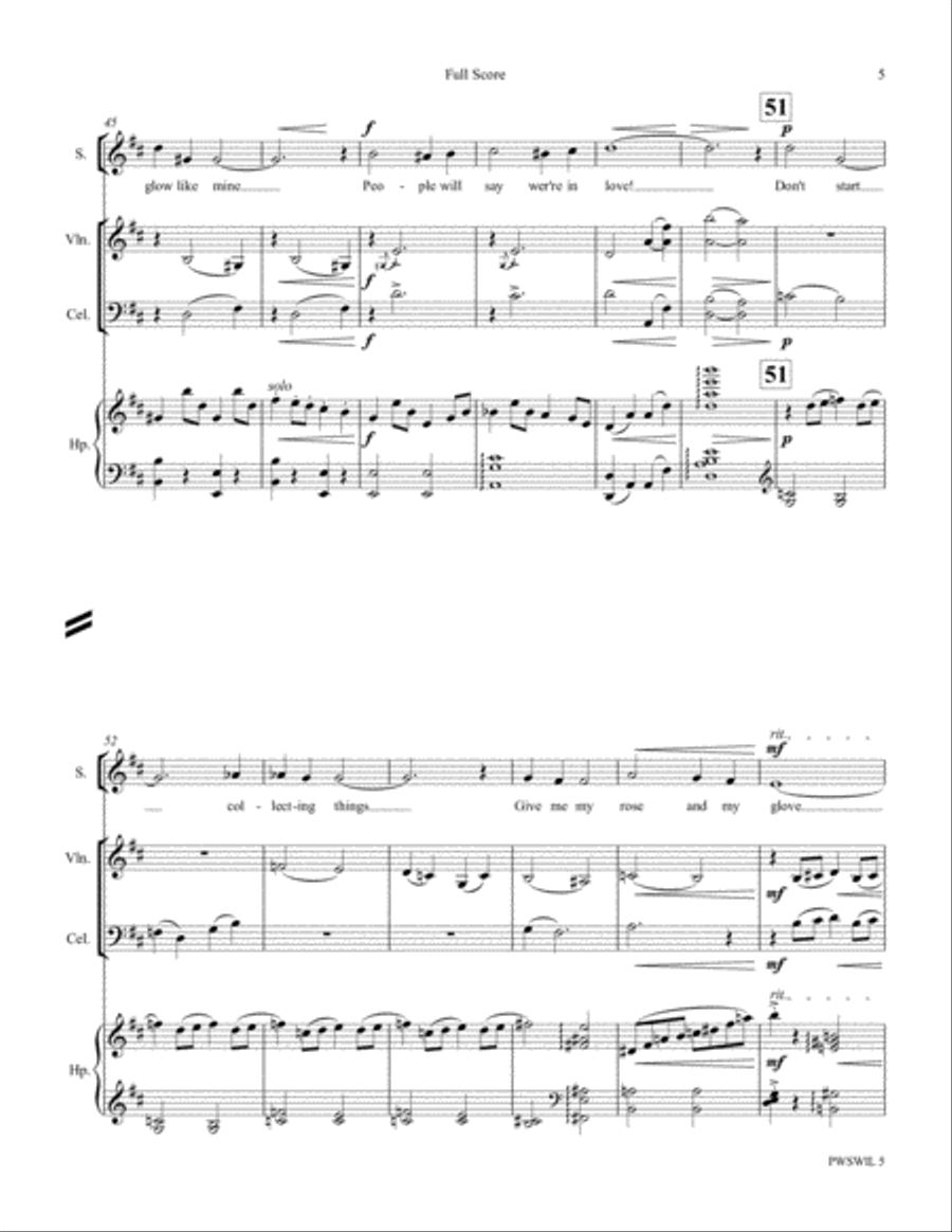 People Will Say We're In Love Vocal Duet scores gallery preview page 5