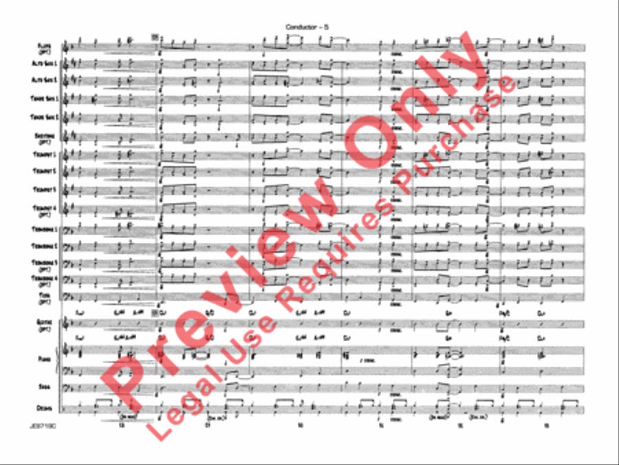 Summertime (from Porgy and Bess) Jazz Ensemble scores gallery preview page 8