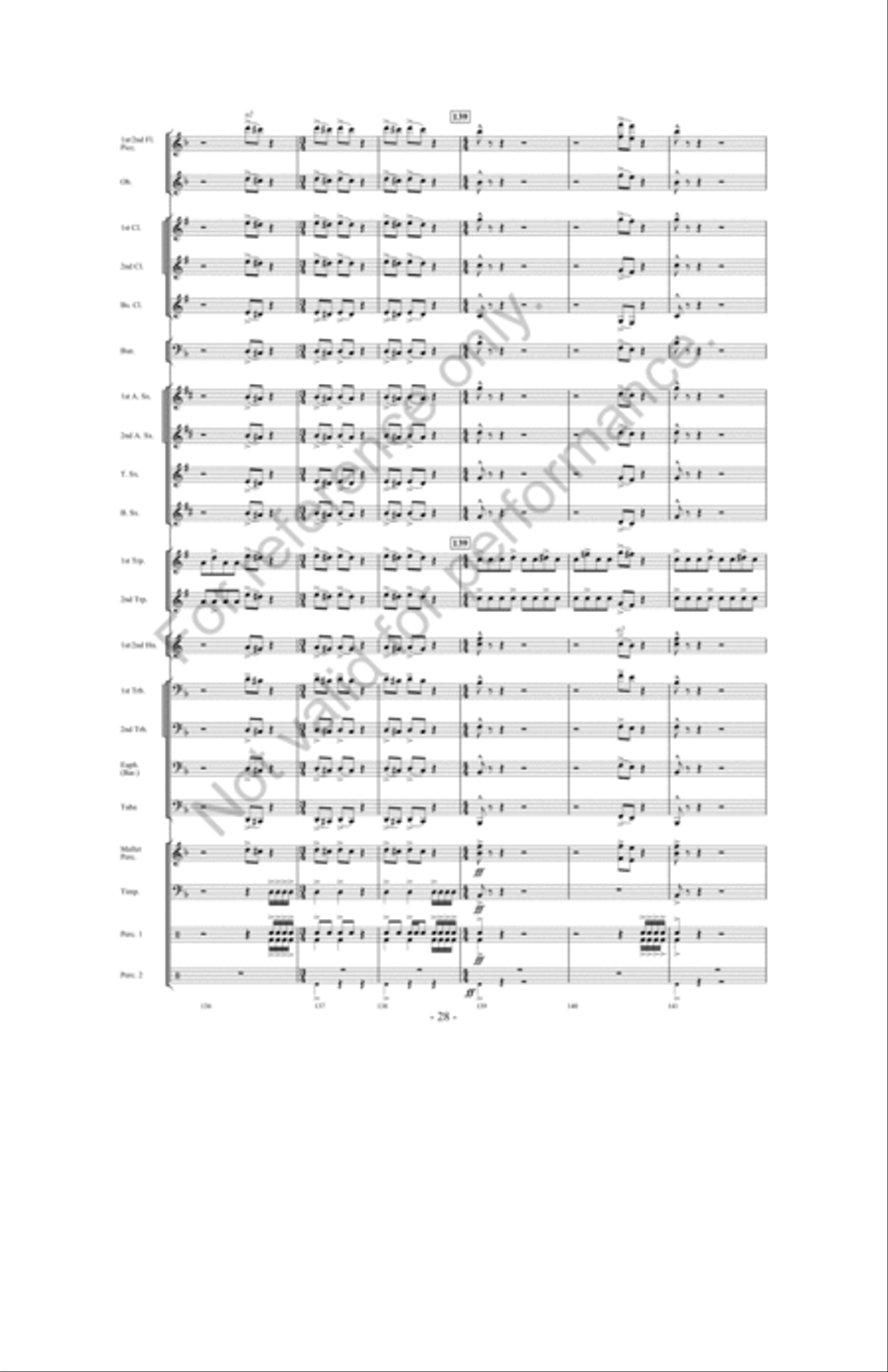 Zeus: King Of The Gods Zeus: King Of The Gods Concert Band scores gallery preview page 27