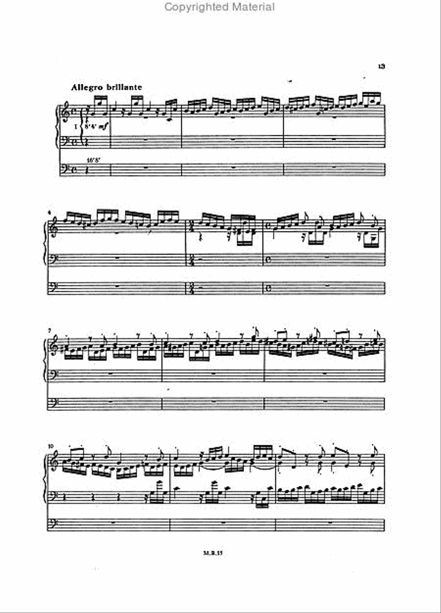 Complete Organ Works Complete Organ Works Organ scores gallery preview page 3