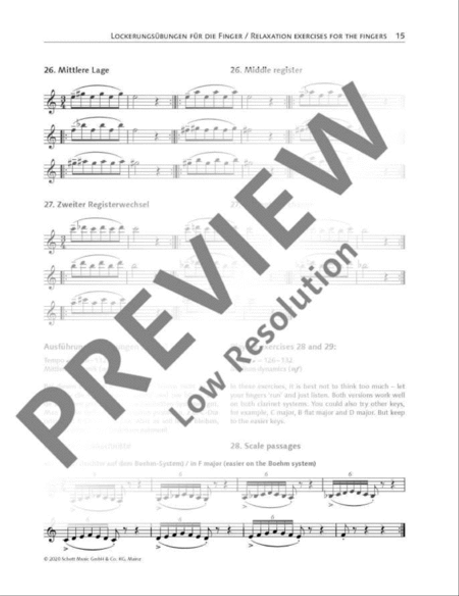 Fit in 15 Minutes Fit in 15 Minutes Clarinet scores gallery preview page 16