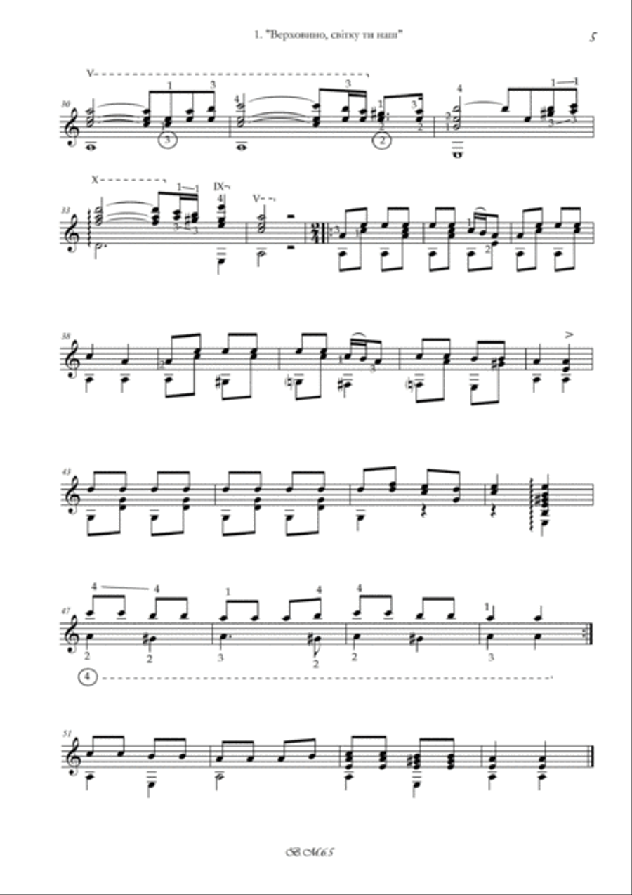 "KUSCH KALYNY" op.6