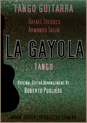 Book cover for La gayola - Tango (Tuegols - Tagini)