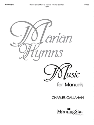Book cover for Marian Hymns - Music for Manuals