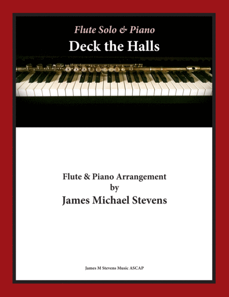 Deck the Halls - Christmas Flute & Piano image number null