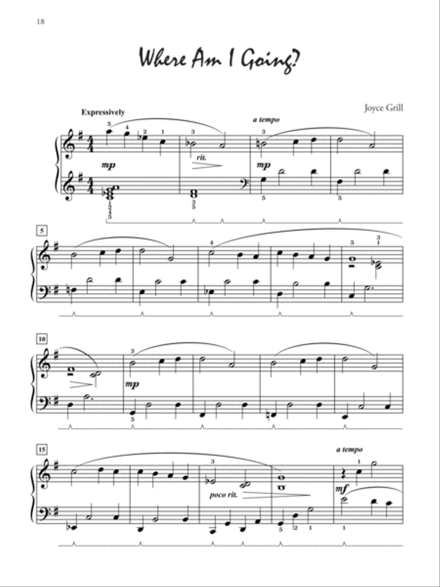 Musical Scenes and Episodes, Book 2 Piano Solo scores gallery preview page 9