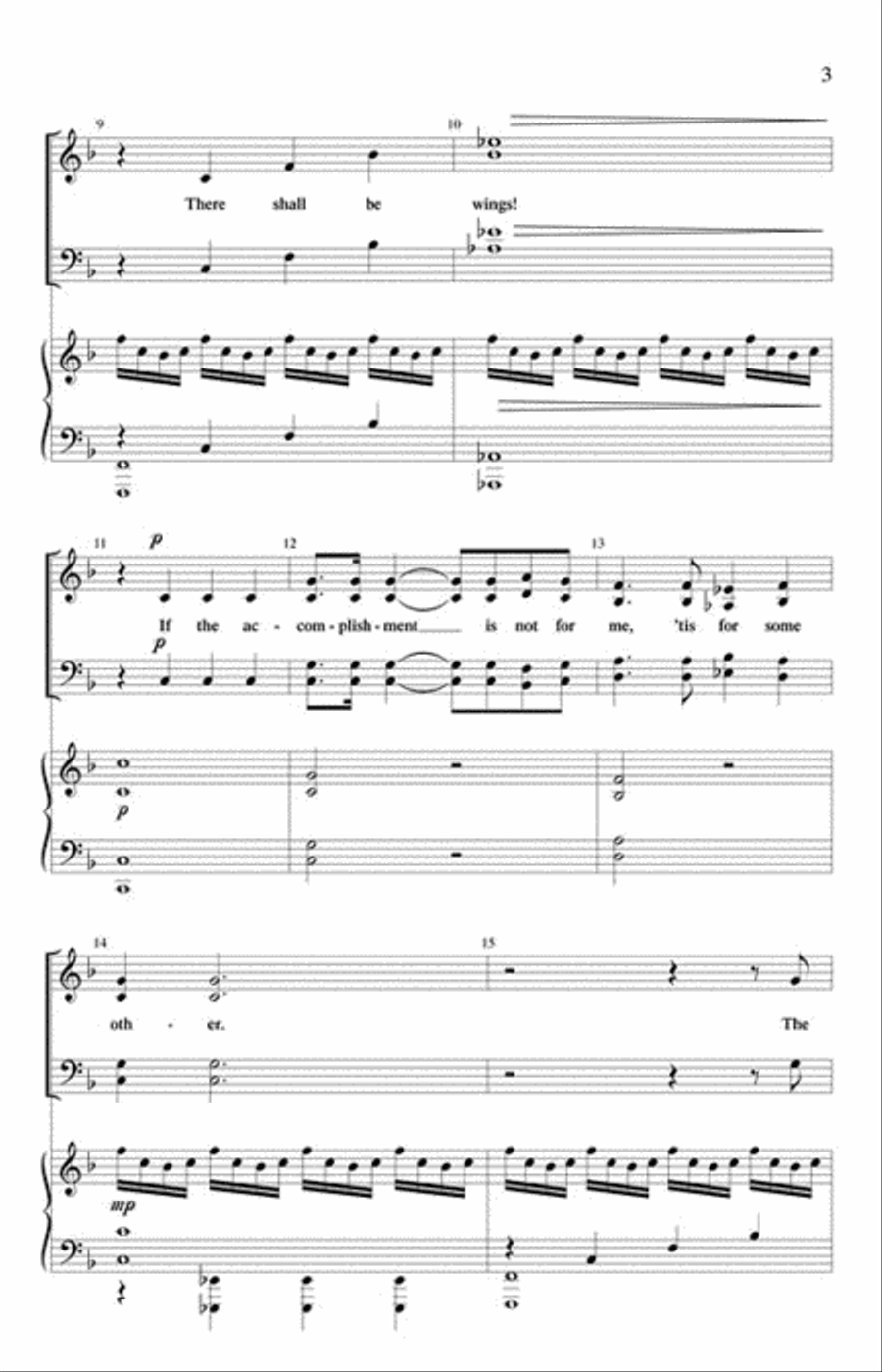 There Shall Be Wings 4-Part scores gallery preview page 3
