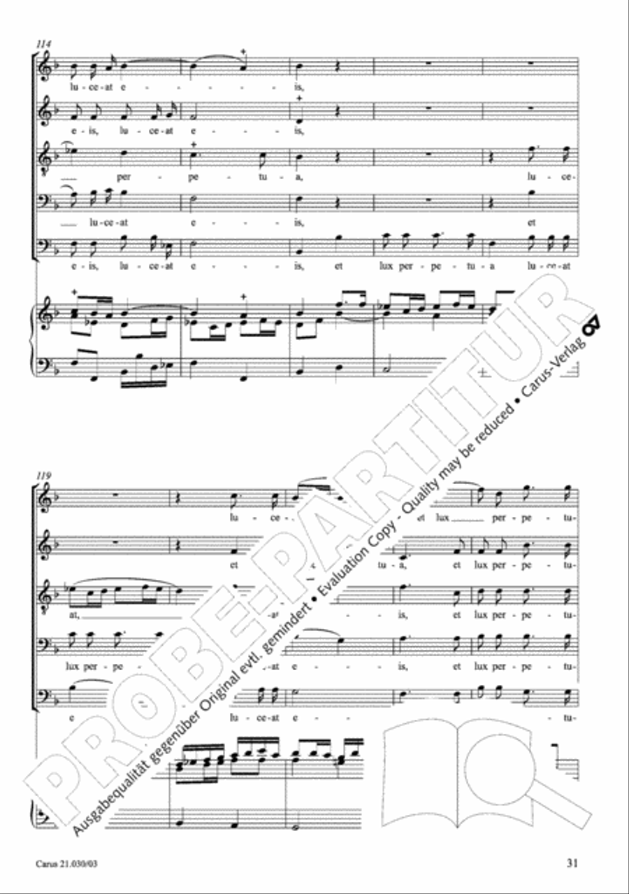 De profundis Men's Choir scores gallery preview page 32