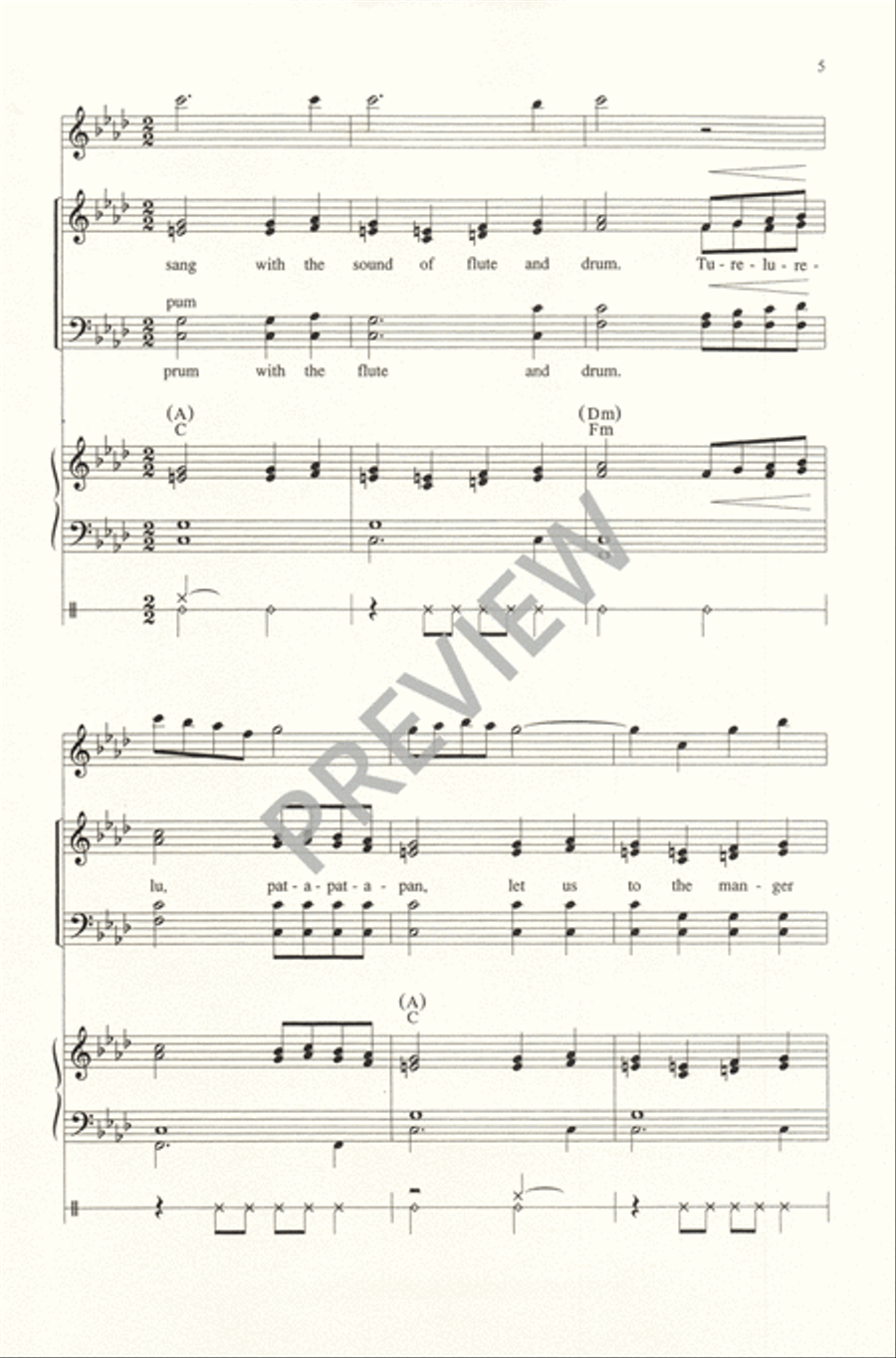 Pat-a-pan 4-Part scores gallery preview page 6