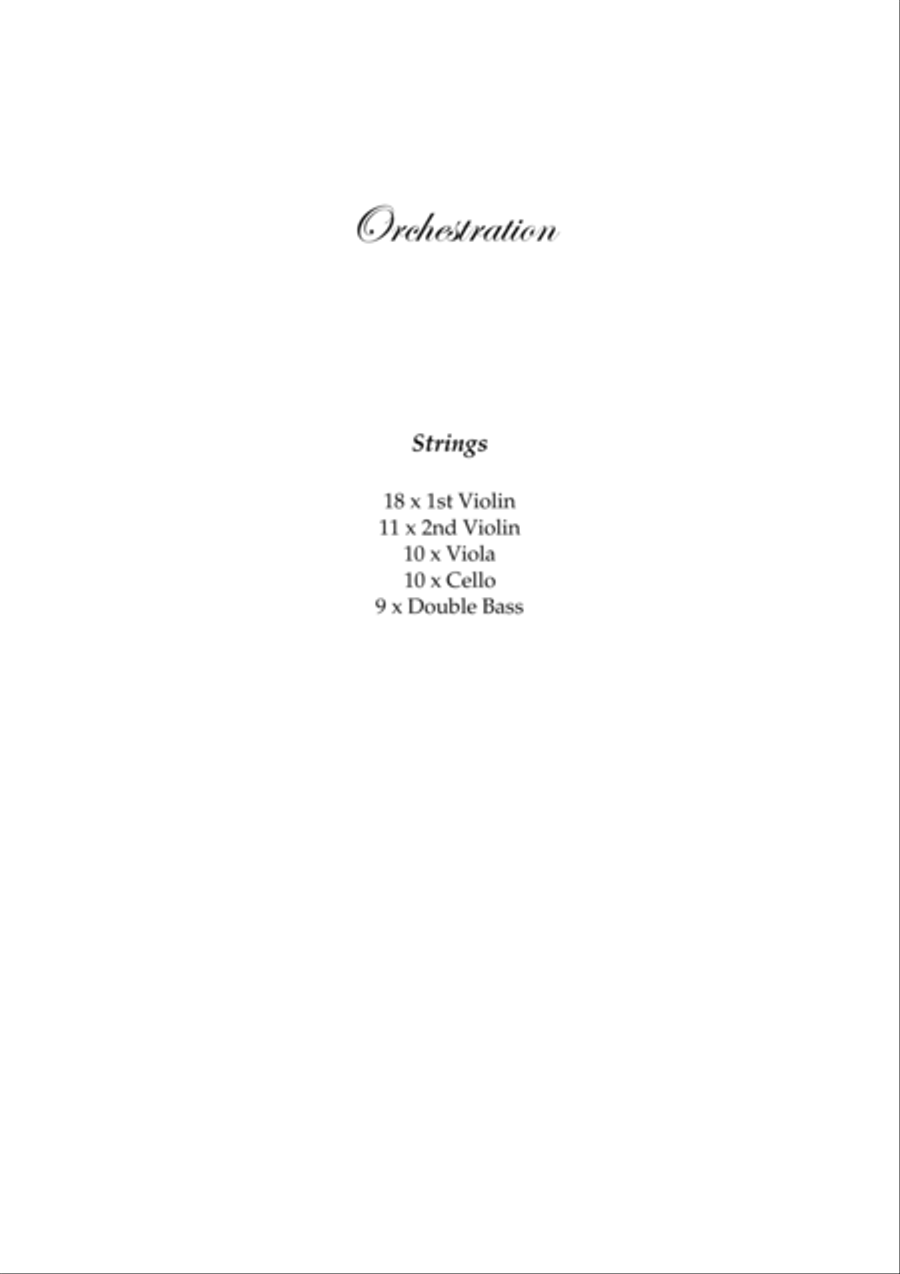 Cometh The Hour - Score and Parts String Orchestra scores gallery preview page 2