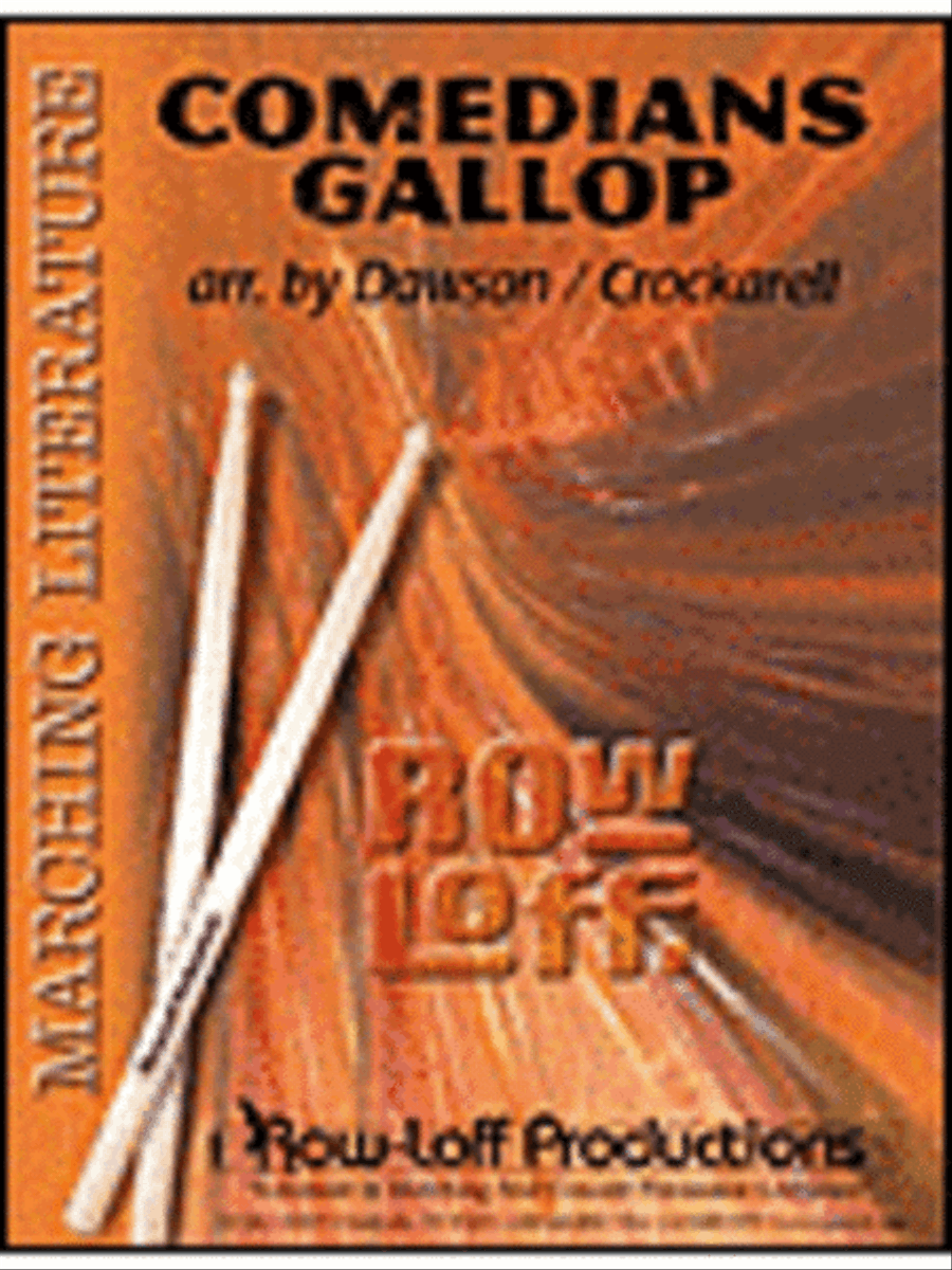 Comedians Gallop Percussion Ensemble scores gallery preview page 1