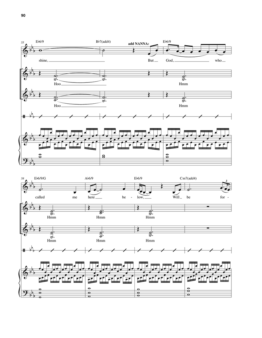 Amazing Grace Voice scores gallery preview page 6