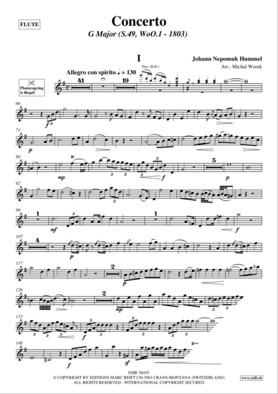 Concerto Flute Solo scores gallery preview page 3