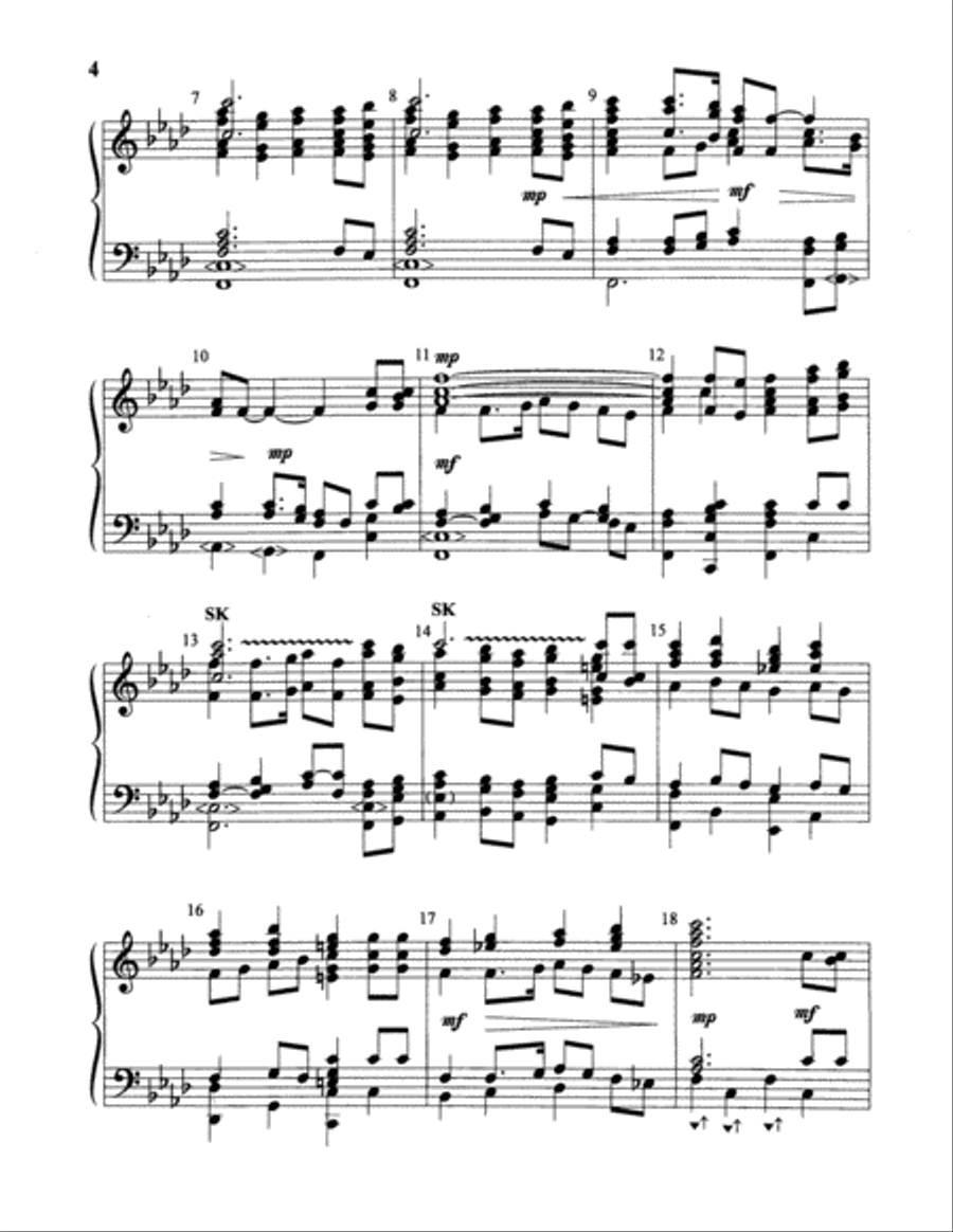 Joy in the Morning 4-Part scores gallery preview page 3