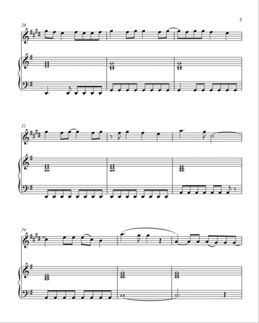 You Belong With Me Woodwind Duet scores gallery preview page 5