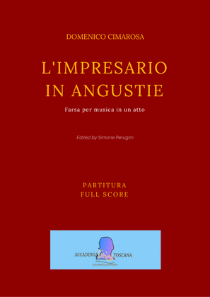 L'Impresario In Angustie (1786 Naples Version) - Full Score