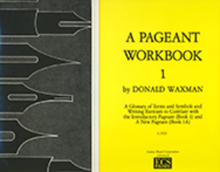 A Pageant Workbook, Book 1