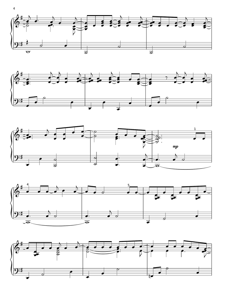 100 Years Piano Solo scores gallery preview page 4