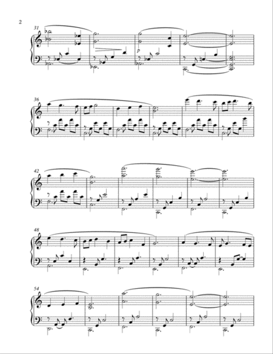 Reverie Piano Solo scores gallery preview page 2