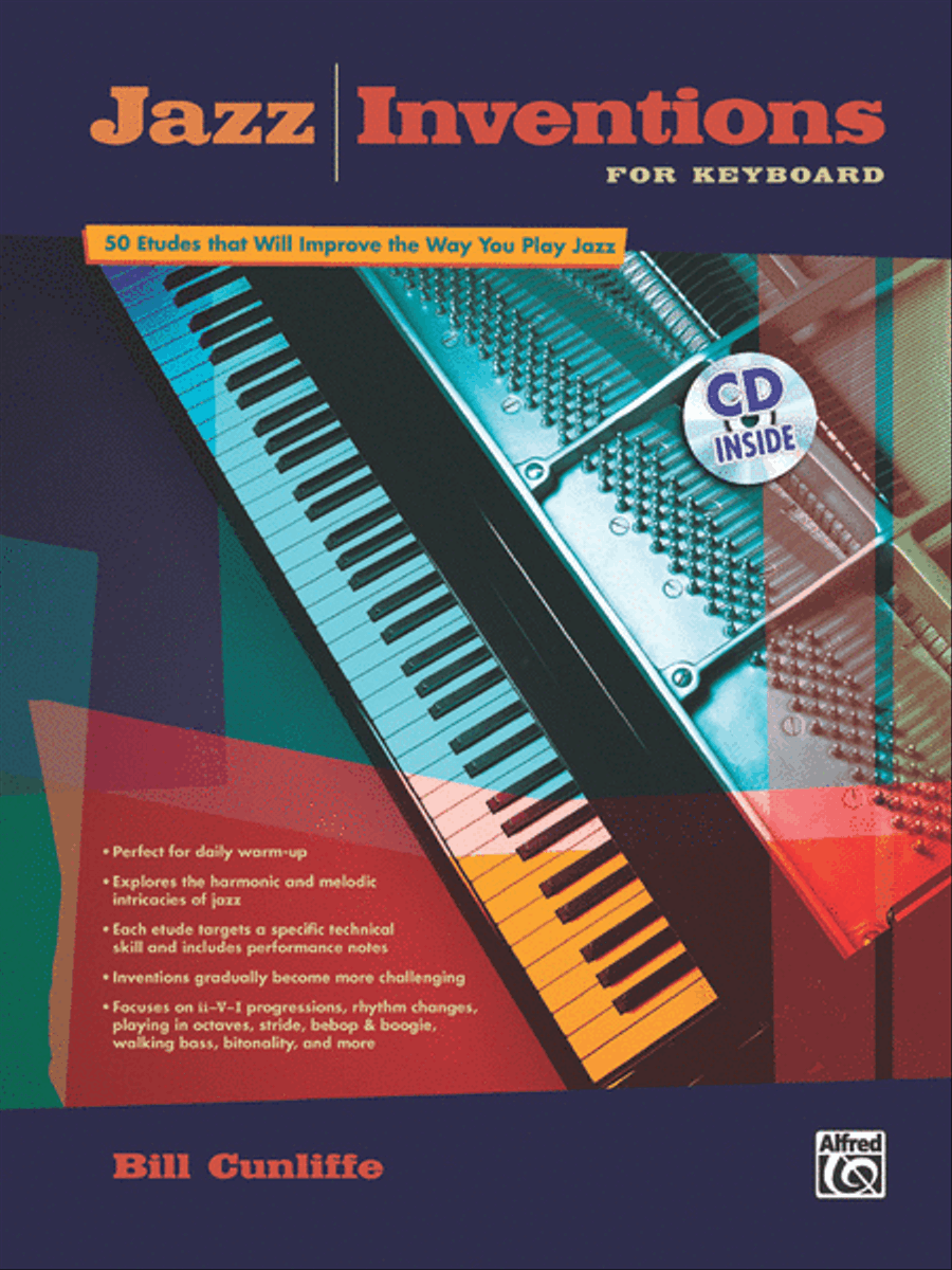 Jazz Inventions for Keyboard Piano Method scores gallery preview page 1