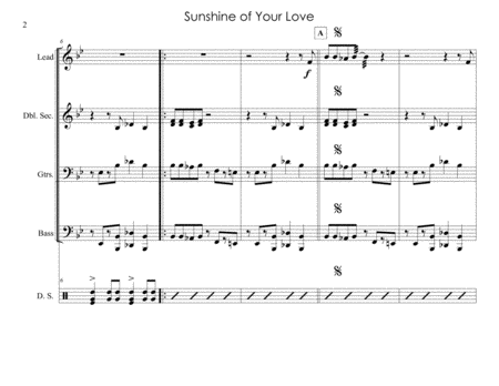 Sunshine Of Your Love image number null