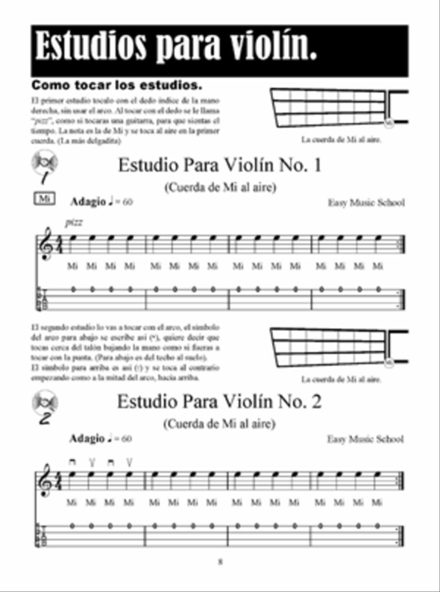Quiero Tocar el Violin Violin scores gallery preview page 4