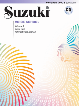 Book cover for Suzuki Voice School