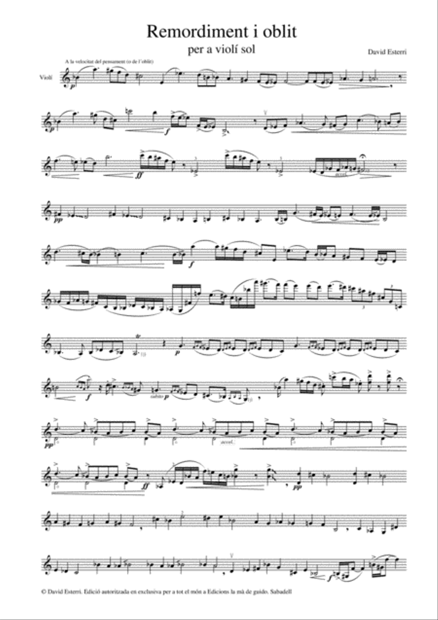 Memòria / Oblit Memòria / Oblit String Quartet scores gallery preview page 5