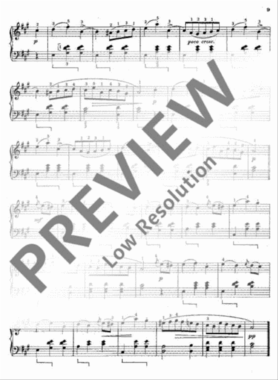 The Master of the Pianos The Master of the Pianos Piano Solo scores gallery preview page 8